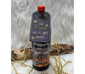 ADVENTSKALENDER 3. Dezember - Stickdatei - ITH Flaschenanhänger Vol. 4